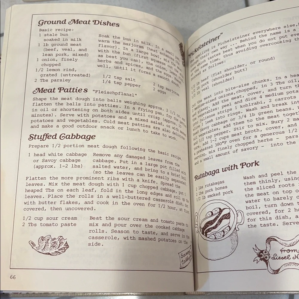 Germany vtg cookbook